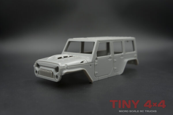 4-Door Jeep Wrangler Unlimited Body Sets for Orlandoo Hunter