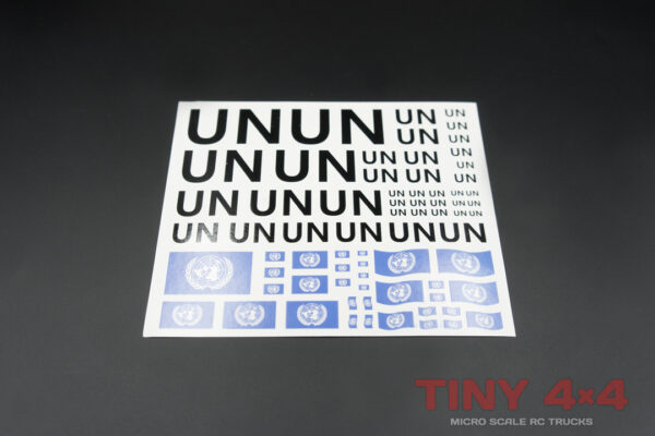 UN Decals for Orlandoo 1/35 1/32