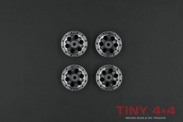 GA4015 / GA4016 Faux Beadlock 18mm Alloy Wheels