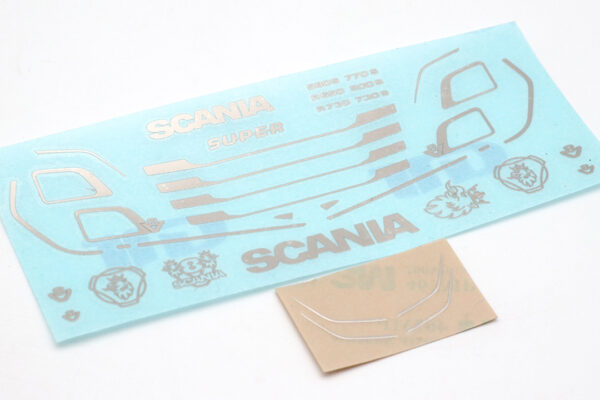 Scania Body Trim Metal Foil Decals